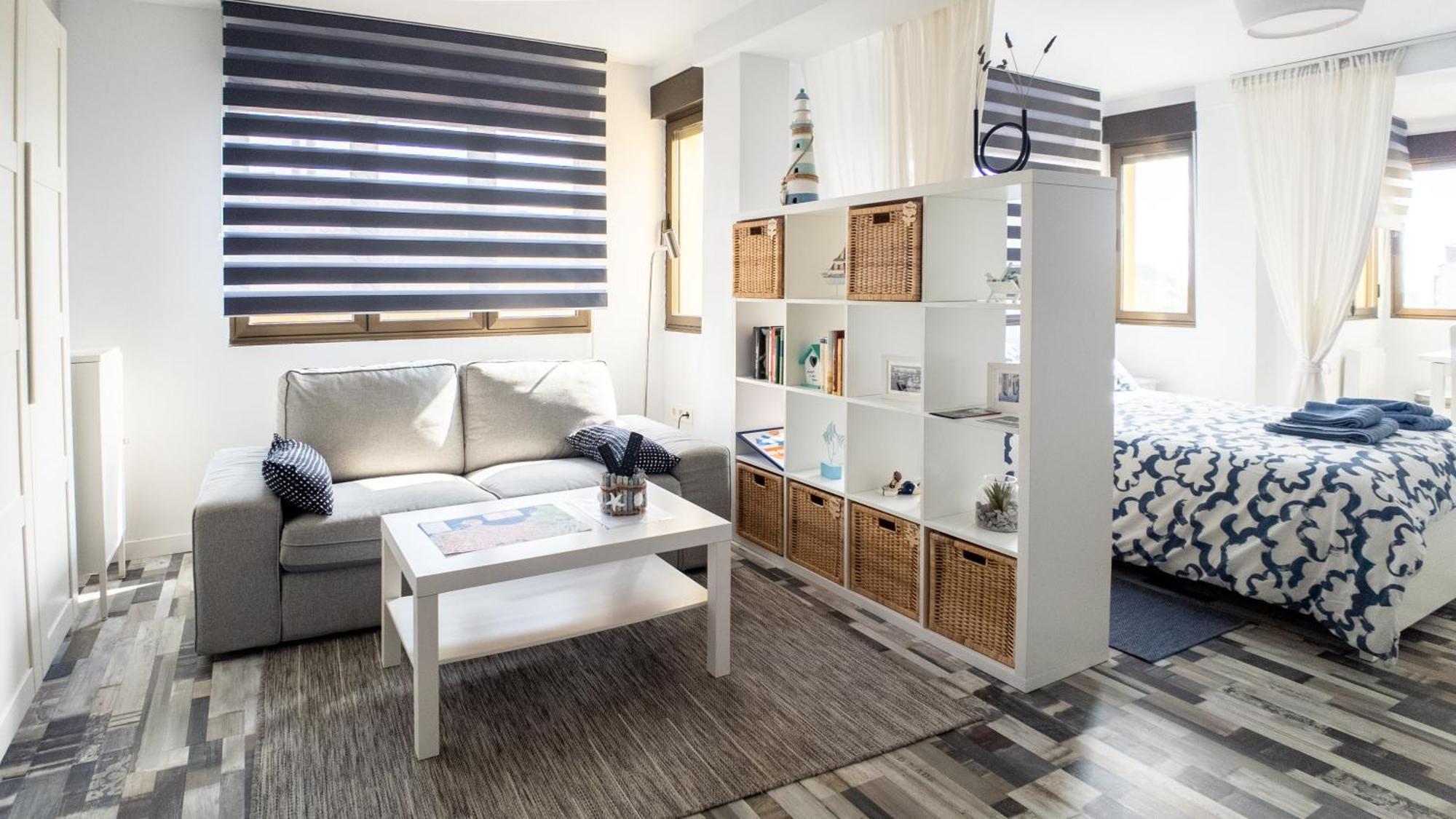 Loft En Gijon - Cimavilla Con Vistas Al Cerro Eksteriør bilde