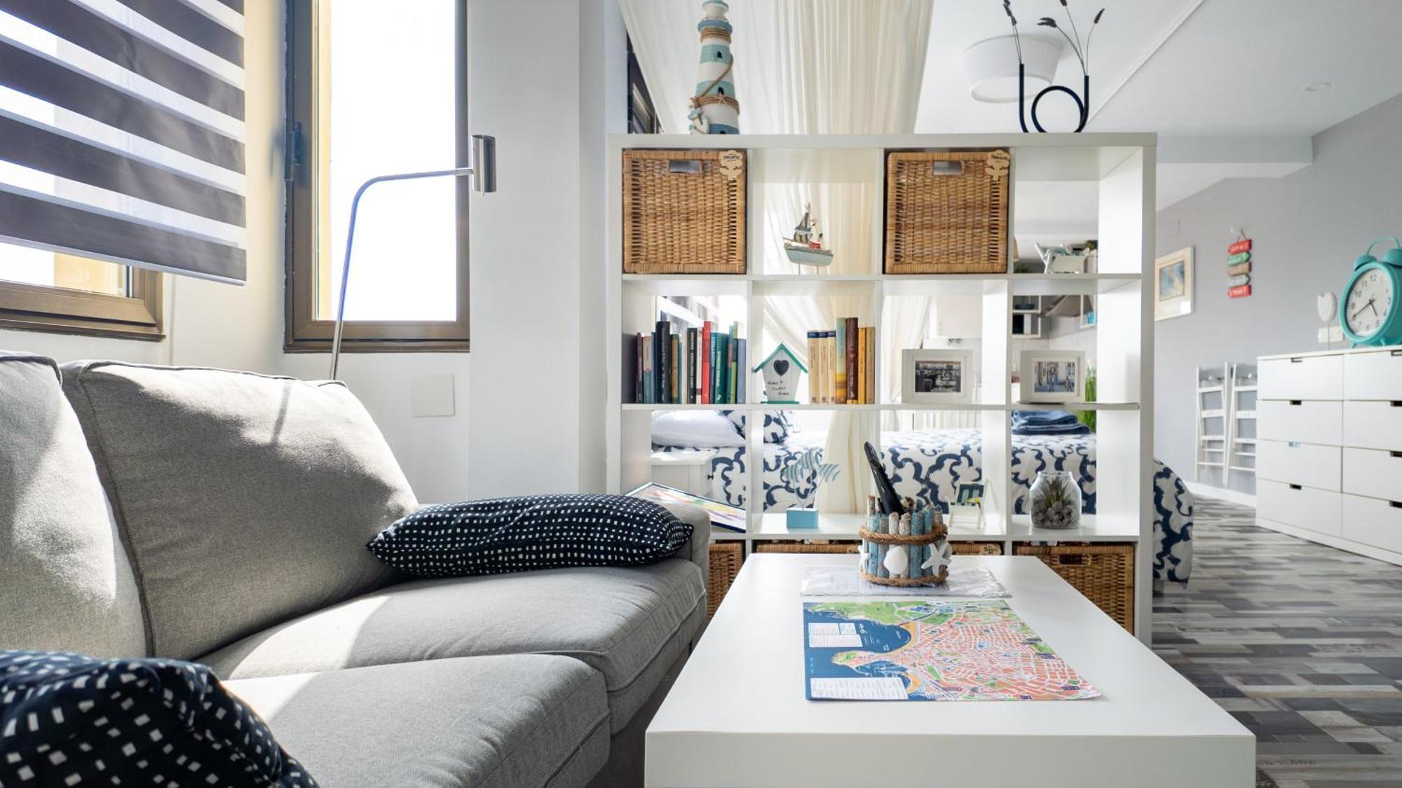 Loft En Gijon - Cimavilla Con Vistas Al Cerro Eksteriør bilde