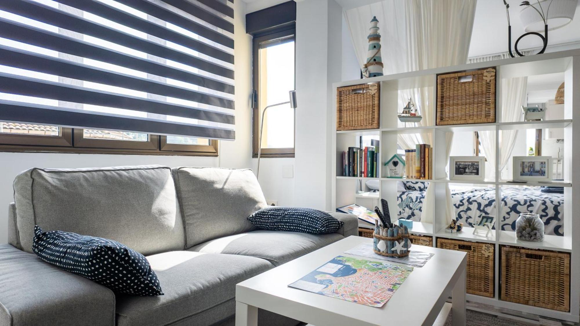 Loft En Gijon - Cimavilla Con Vistas Al Cerro Eksteriør bilde