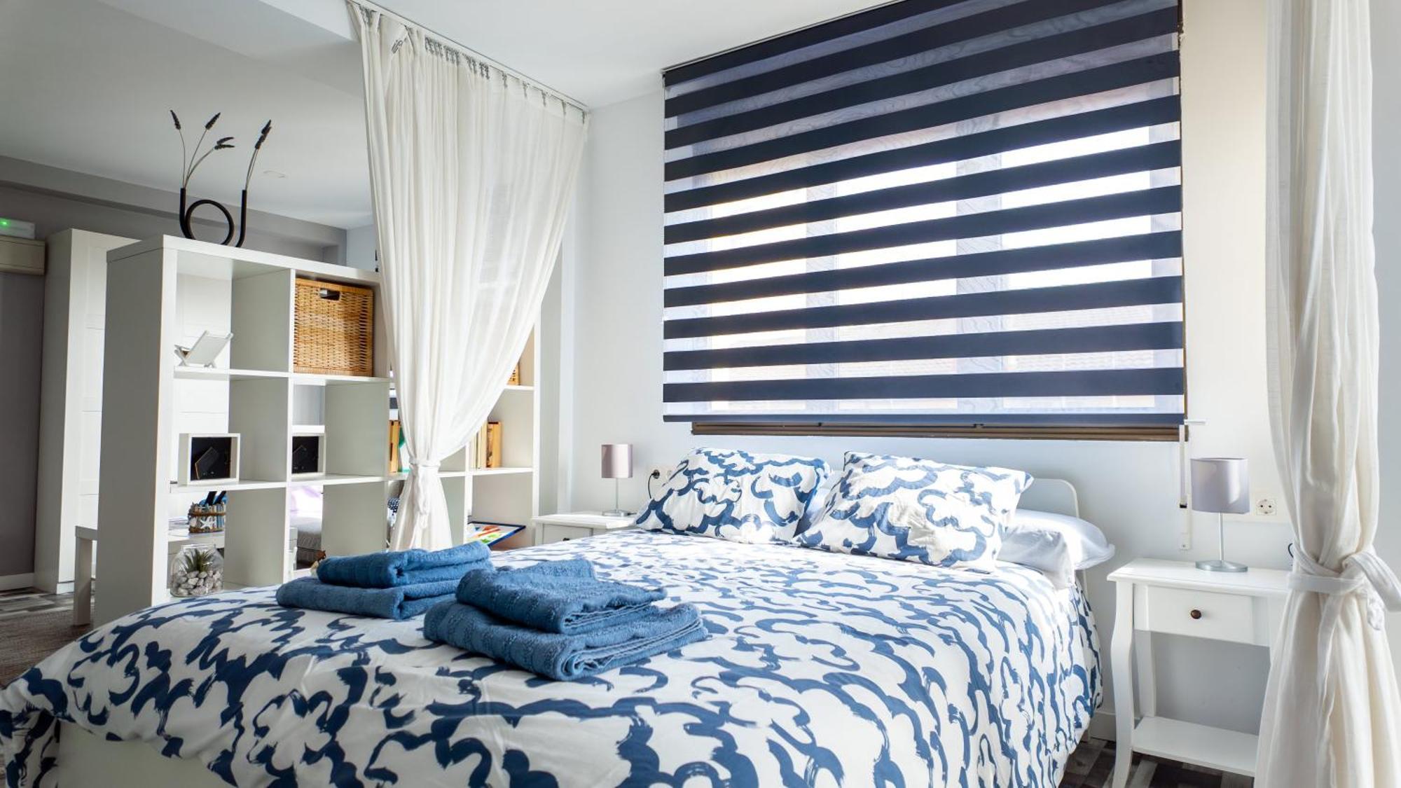 Loft En Gijon - Cimavilla Con Vistas Al Cerro Eksteriør bilde